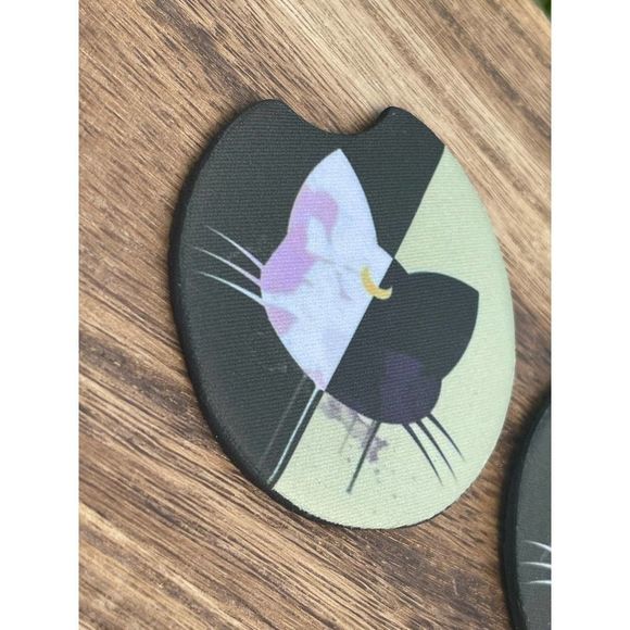 Luna Moon Sailormoon Car Coasters 2 Pack - Picture 2 of 12